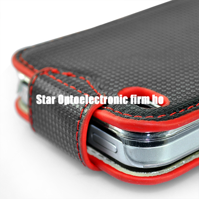 New Textured Leather Case for iPhone 4G 4 The 4th Gen