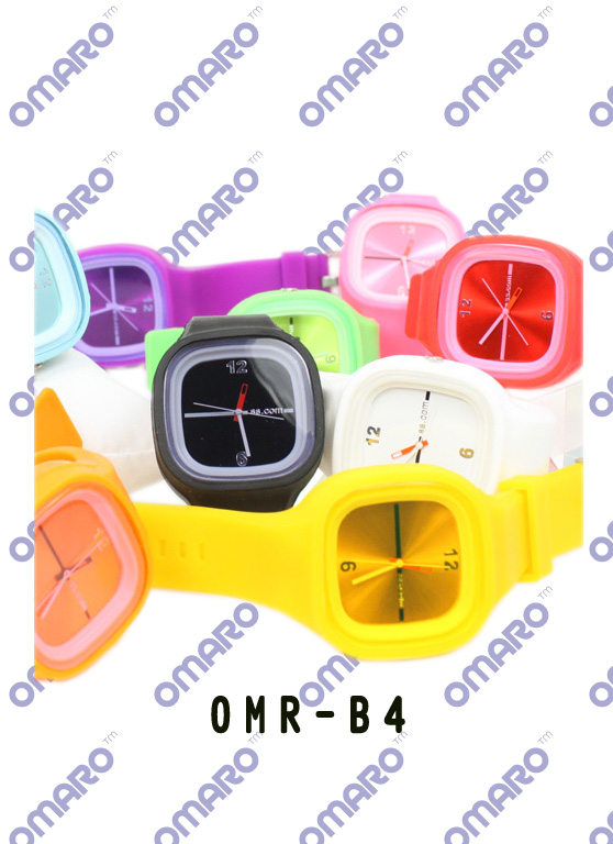 Fashion silicon watch