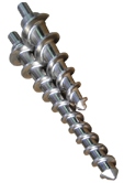 screw for plastic extruder or injection
