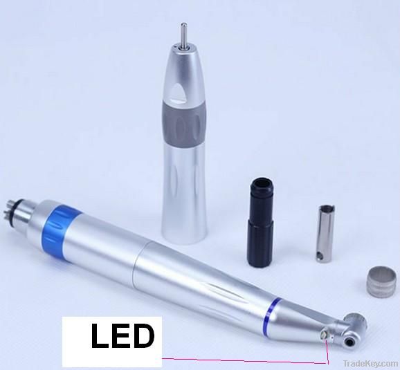 dental E-generator integrated  LED contra angle low speed handpiece