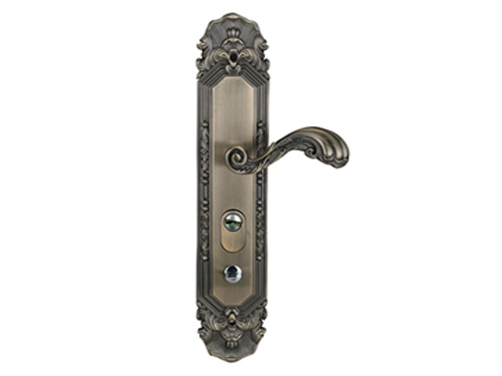 Luxurious Bronze Handle with Plate of Safe Constructio