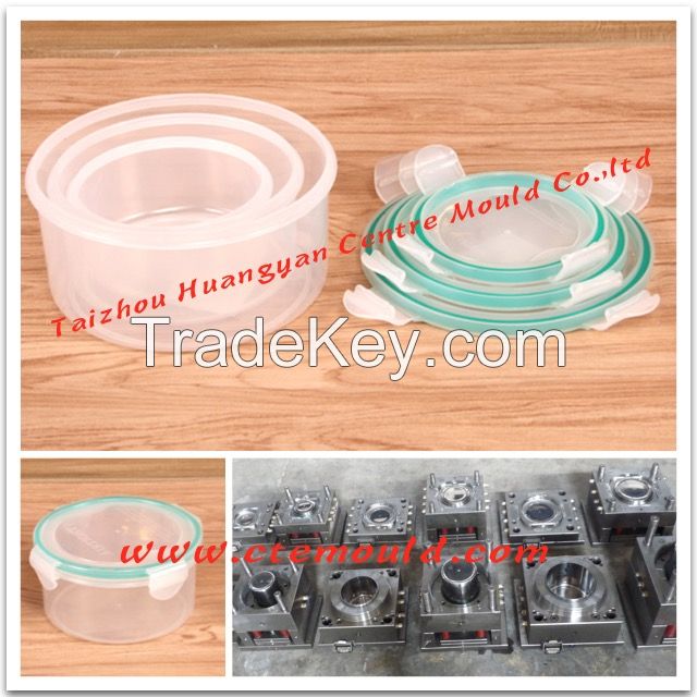 Lock lock mould, oval container mould, round container mould