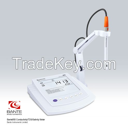 Bante950 Benchtop Conductivity Meter | Conductivity/TDS/Salinity Meter