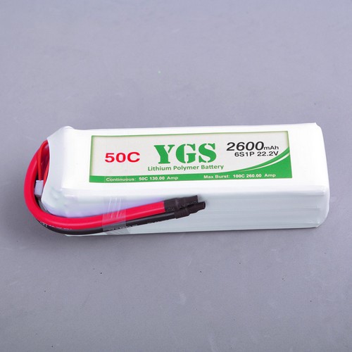 Lipo Rc Plane Battery (2600mah & 22.2v 50c)