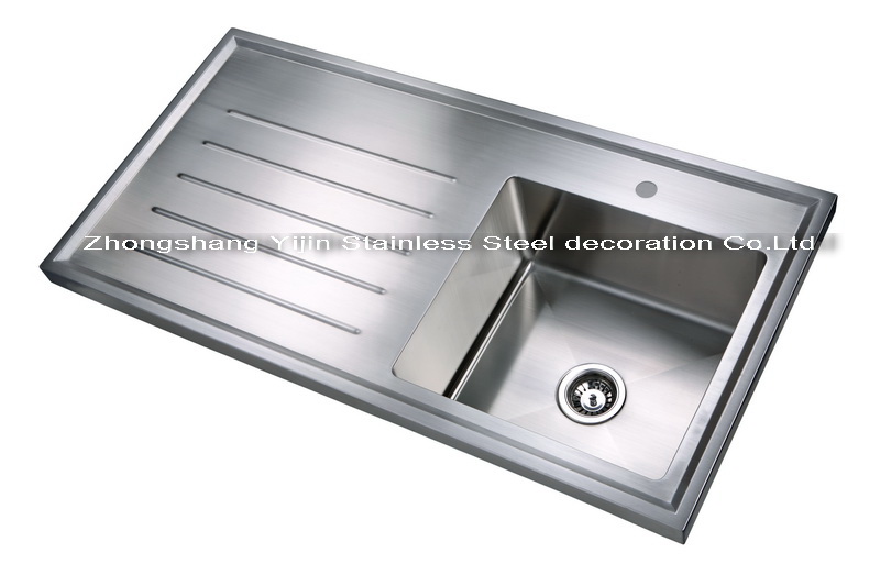 LS04-RH Stainless Steel Kitchen Countertop