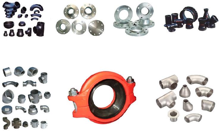 Accessories, fittings, flange