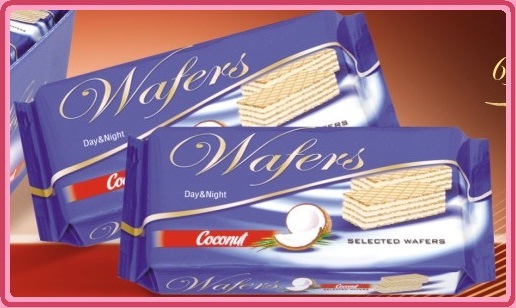 Day & Night wafers with cream coconut 65gr.