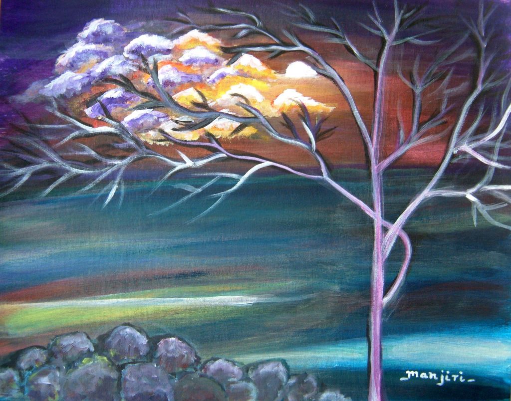 Mystic Evening Painting