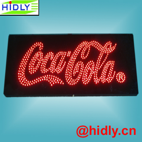 cococola led sign