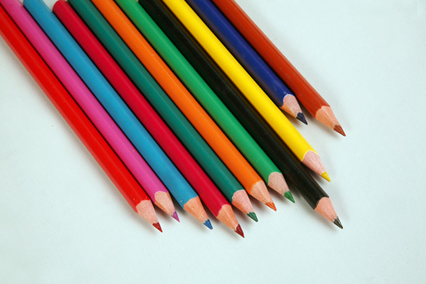 Color drawing pencil