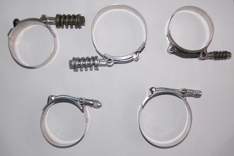 T bolt hose clamp