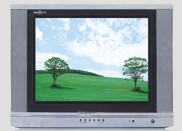 21 inch crt color tv