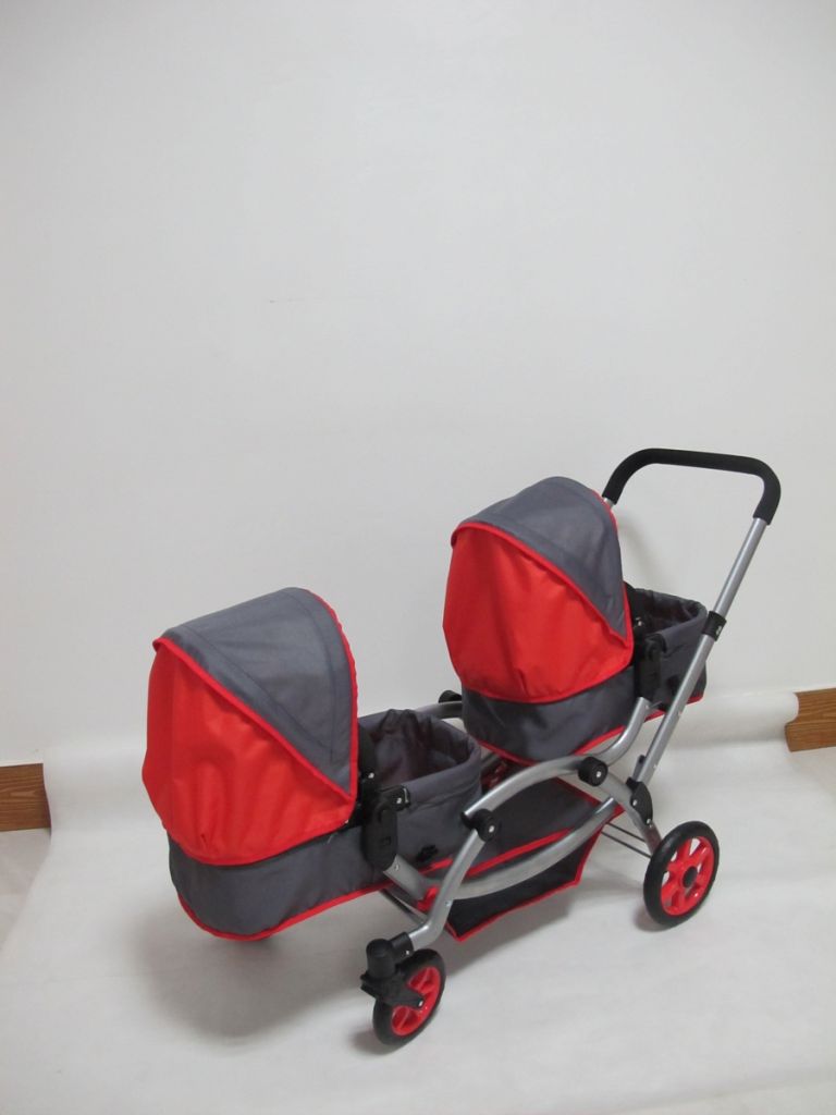 Deluxe Doll Multipurpose Twin Stroller 