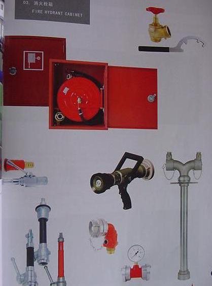 Accessories of fire water system (hydrant cabinet,hose reell,coupling)