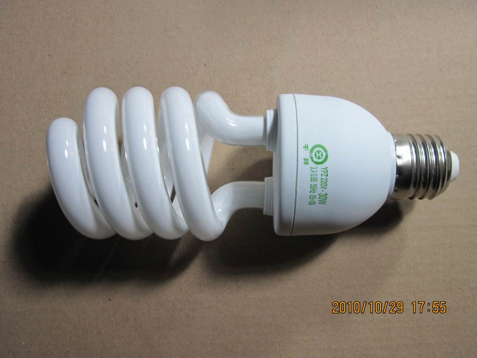 127V 110V half sprial T3 11W-105W energy saving lamp
