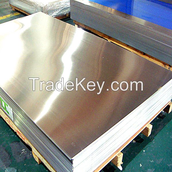1000 3000 5000 Series Cast Rolled Hot Rolled Mill Finish Aluminum Sheet