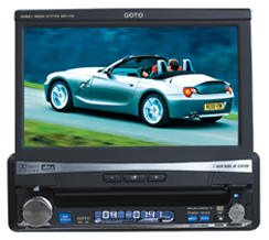 One Din 7" Touch Dvd Player With Bluetooth, TV, RDS And SD