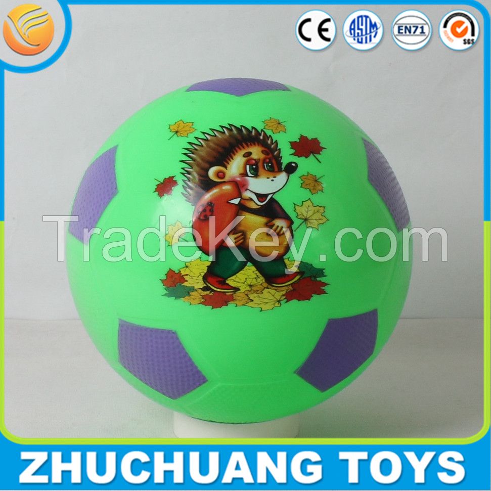 New Print Design Pvc Plastric Soccer Ball Sports Ball