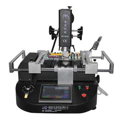 hot air motherboard chip repairing machine ZM-R5860, BGA rework station