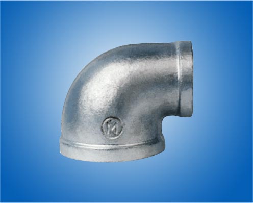 Hot dipped galvanized elbow