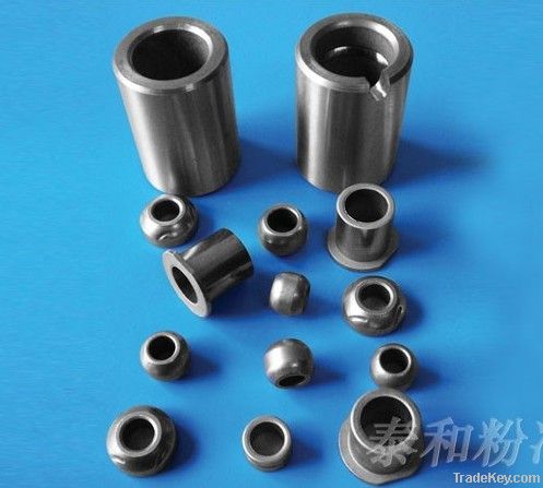 Powder metallurg oil retaining bearings