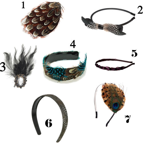 Fashion Feather Hairpin