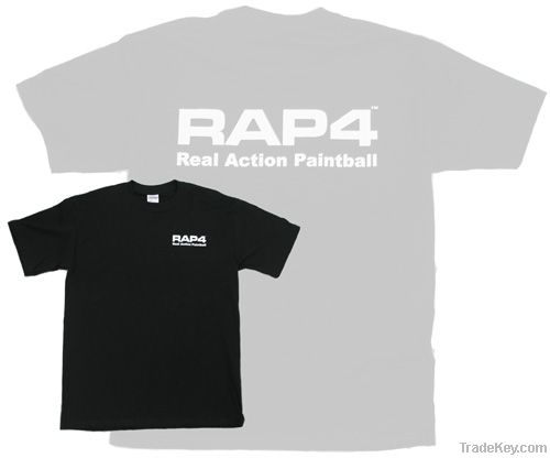 RAP4 Black T-shirt (Extra Large)