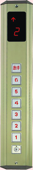 elevator car operation panel