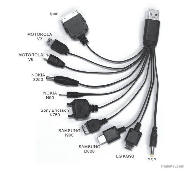 multifunctional USB data cable