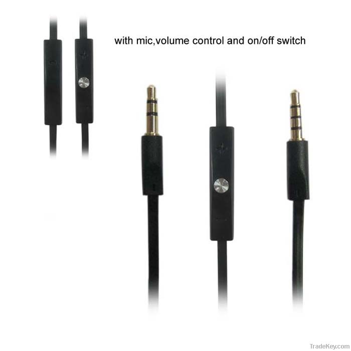 high quality and protable audio cable/AUX cable/extension cable