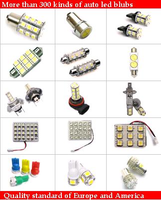 Auto led blubs, for tail light, brake light, fog lig, sinal light