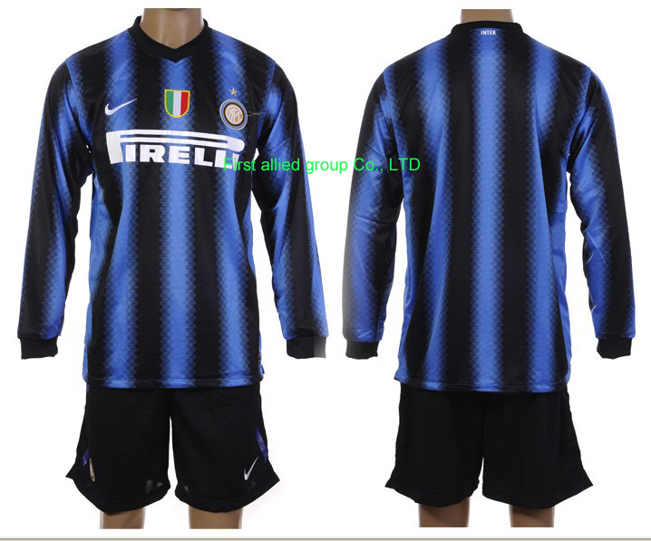 10-11 Inter Milan home soccer jersey football shirt+ short new