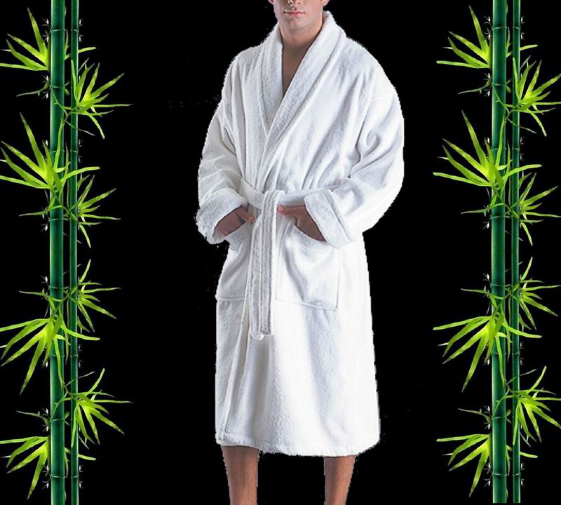 Organic Bamboo Kimono Bathrobe