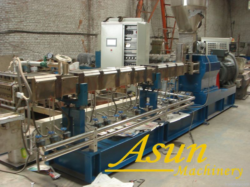 PE Double Screw Master Batch Extruder