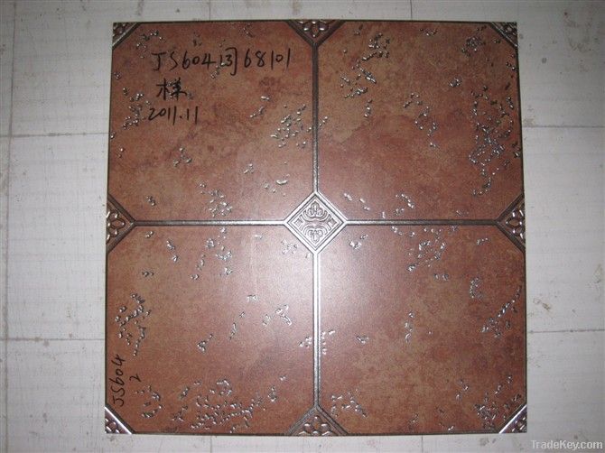 metalic glazed rustic floor tile