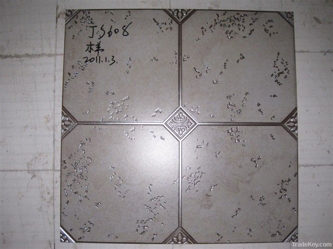 metalic glazed rustic floor tile