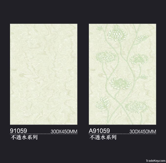 300x450mm glazed ceramic wall tile