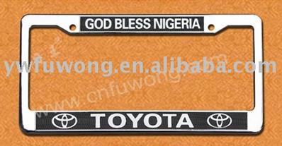ABS License Plate Frame