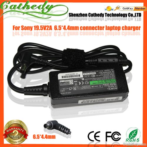 19.5V 2A mini laptop adapter for SONY VAIO VGP-AC19V40 PCG-51311L