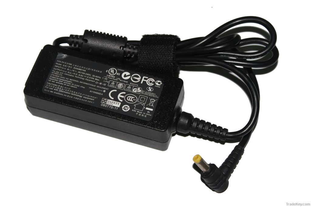 AC power supply 9.5V 2.315A for ASUS Eee PC 2G 4G 8G 700 701