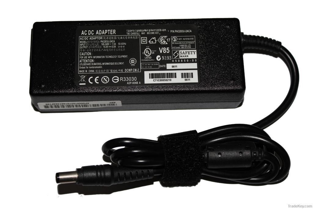 90W for Toshiba adapter 15V6A with connecter 6.0*3.0mm