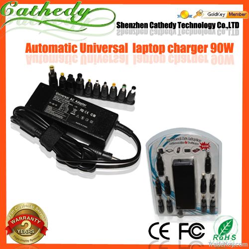 Automatic Universal laptop adapter with 10 pcs connecter 15V/16V/18V