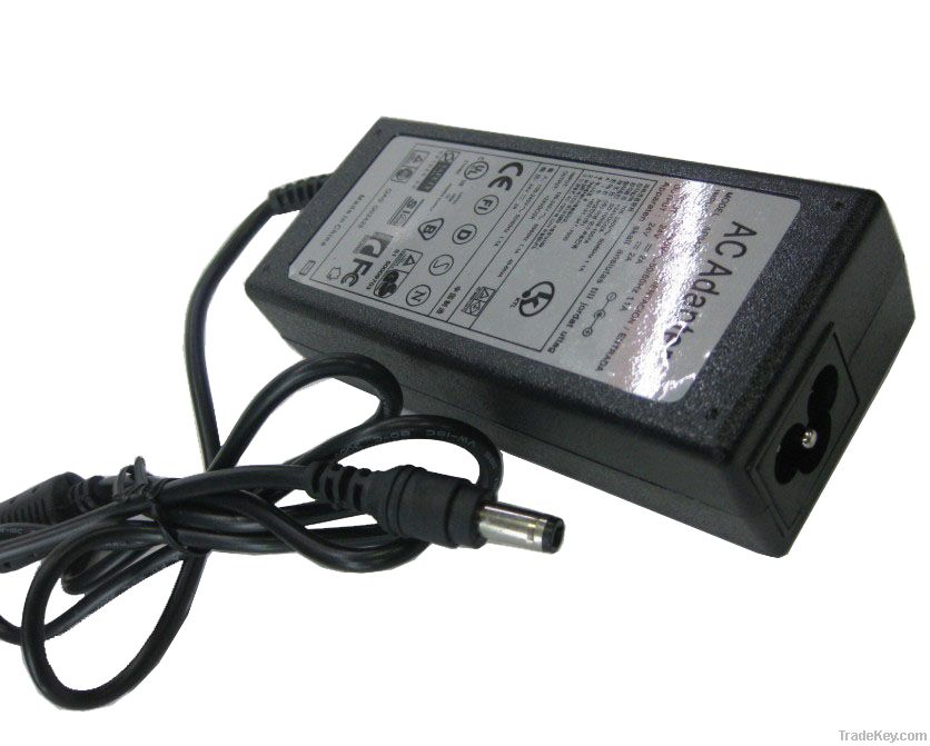 24V 2A LCD Monitor Printer NEW AC DC Adapter Power Supply Cord Charger