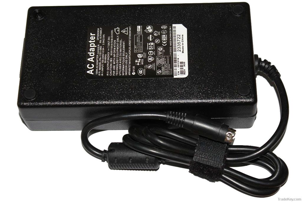 AC charger ADP-180CB 24V 7.5A 180W 4 Pin Din w/Cord