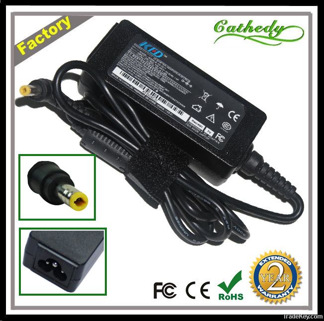 Mini Netbook Charger for Acer Aspire ZG5 19V 1.58A 30W