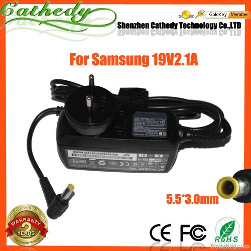 Ac Adapter 19V 2.1A For Samsung N145 N150 NP-NF21