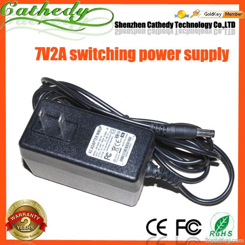 BRAND NEW 7V 2A AC / DC Power ac adapter Power supply