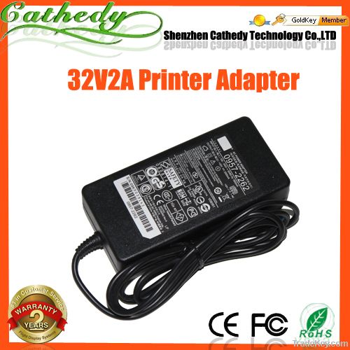 Original Printer for HP 0957-2262 32V2A Printer AC Adapter Pro 8000 85