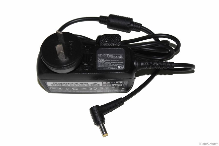 NEW 19V 1.58A Travel AC Adapter for Acer V85 ADP-40TH