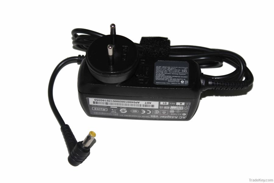 For Samsung N130 N140 N150 N210 N220 N510 19v 2.1A  Power Ac Adapter